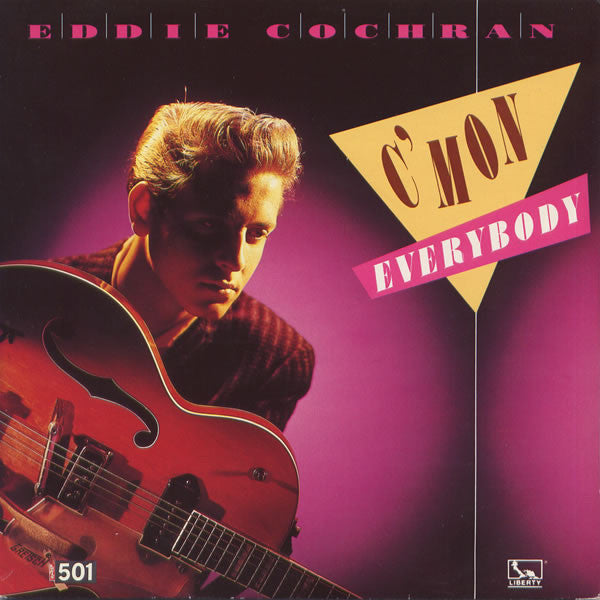 Eddie Cochran - C'Mon Everybody - Used Vinyl Record 7"
