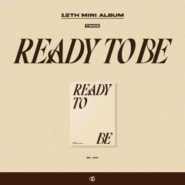 TWICE - READY TO BE (BE ver.) 1CD (PREORDER FOR RELEASE DATE 10/03/2023