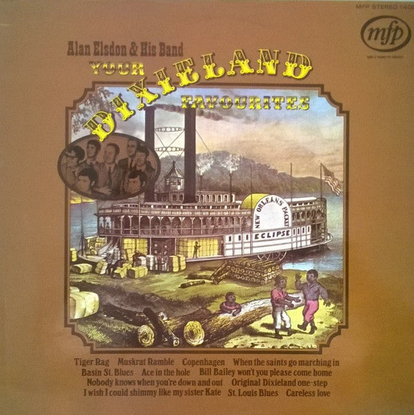 Alan Elsdon & His Ja - Your Dixieland Favourites - Used Vinyl Record