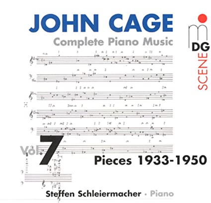 John Cage - Complete Piano Music Vol. 7 (Pieces 1933-1950) - Used CD