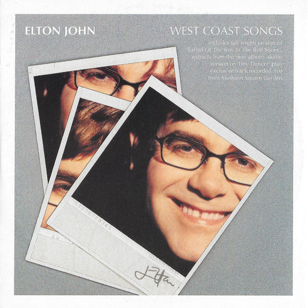 Elton John - West Coast Songs - Used CD