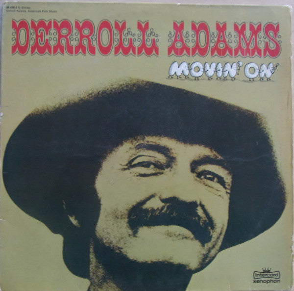 Derroll Adams - Movin' On - Used Vinyl Record