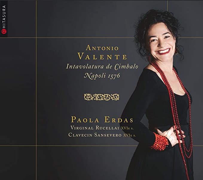 PAOLA ERDAS - VALENTE INTAVOLATURA DE CIMBA - CD