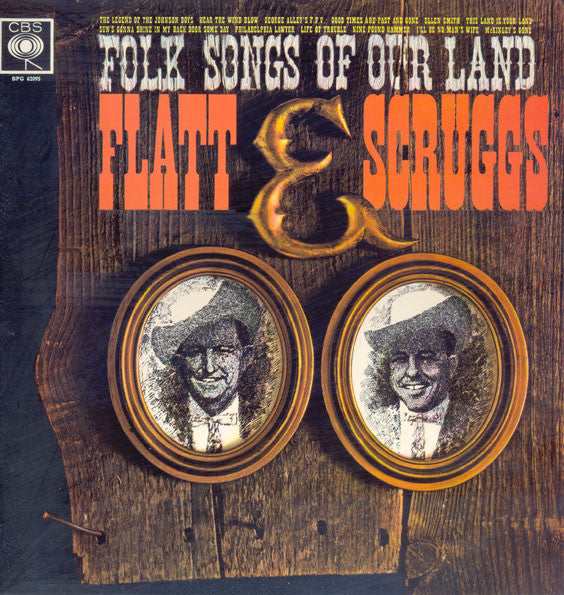 Flatt & Scruggs - Folk Songs Of Our Land - Used Vinyl Record