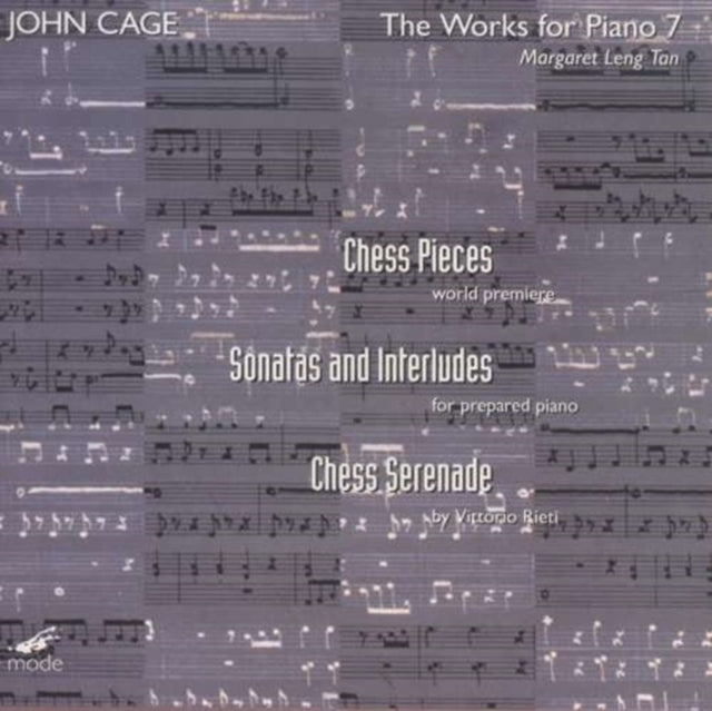 MARGARET LENG TAN - CAGE EDITION 34:PIANO WRKS 7 - CD