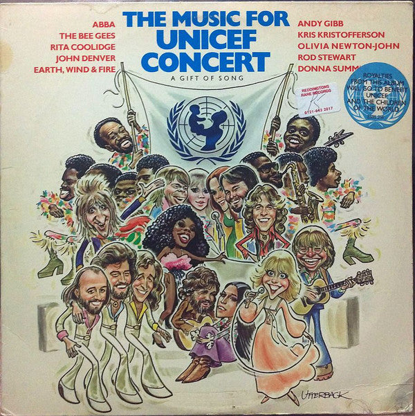 Various - Music For Unicef Concert: A Gift Of Song - Used Vinyl Record