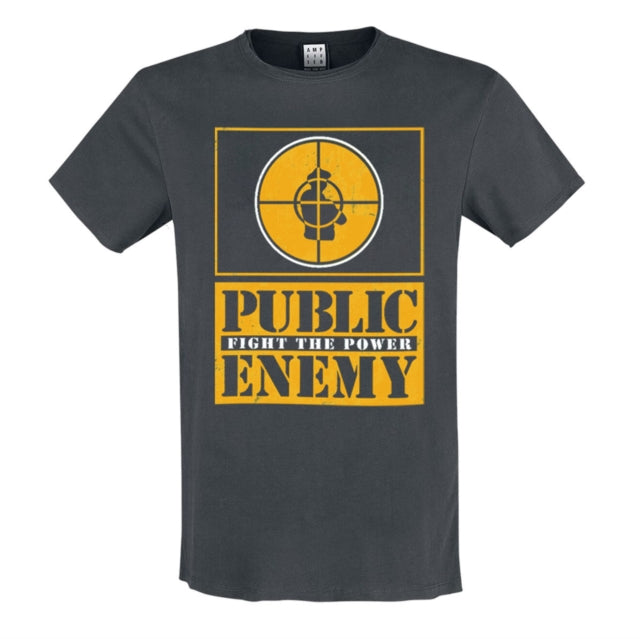 PUBLIC ENEMY - - Yellow Fight - tshirt - T Shirt - Size S