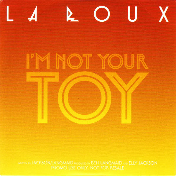 La Roux - I'm Not Your Toy - Used CD