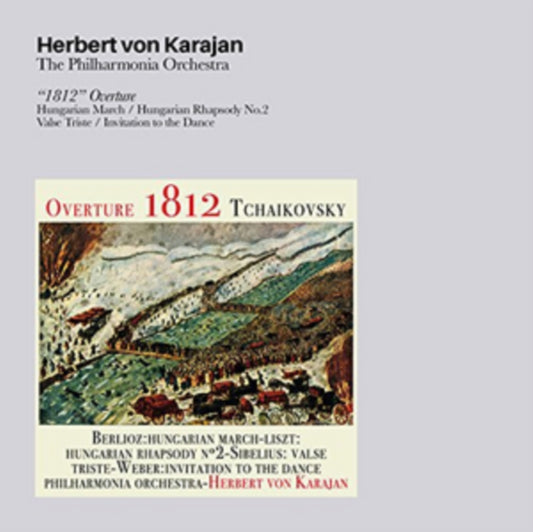 KARAJAN - 1812 OVERTURE / HUNGARIAN MARCH / HUNGARIAN RHAP #2/ VALSE T