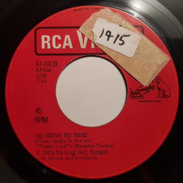 Al Hirt - Up Above My Head - Used Vinyl Record 7"