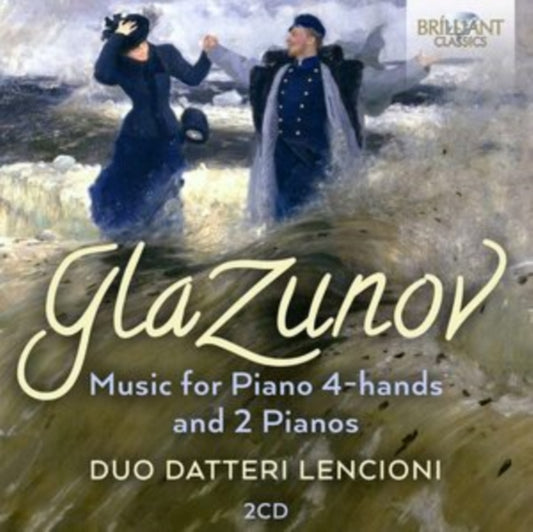 DUO DATTERI LENCONI - GLAZUNOV MUSIC FOR PIANO 4-HA - New CD