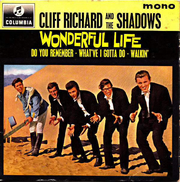 Cliff Richard & The - Wonderful Life - Used Vinyl Record 7"