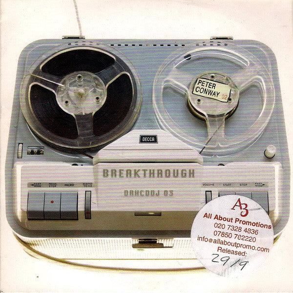 Peter Conway - Breakthrough - Used CD