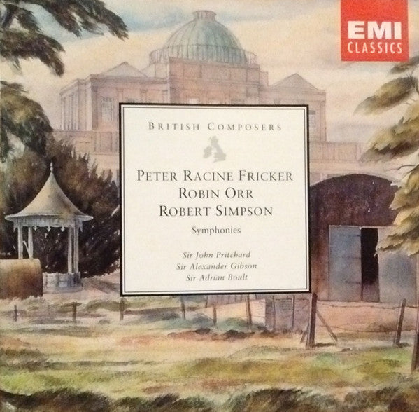 Peter Racine Fricker - Fricker Orr Simpson Symphonies - Used CD