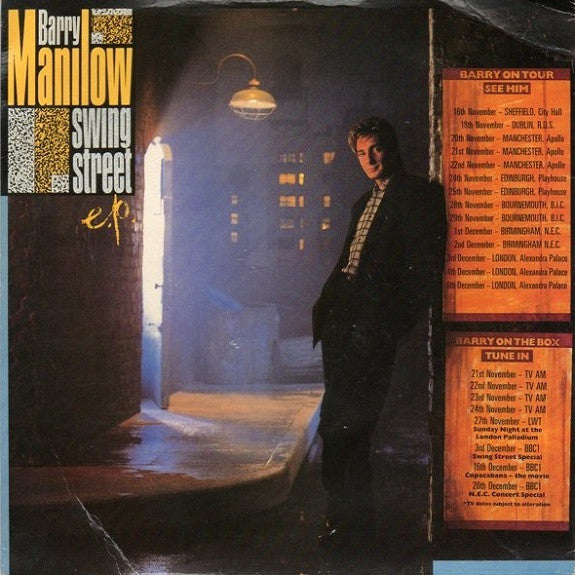 Barry Manilow - Swing Street E.P. - Used Vinyl Record 7"