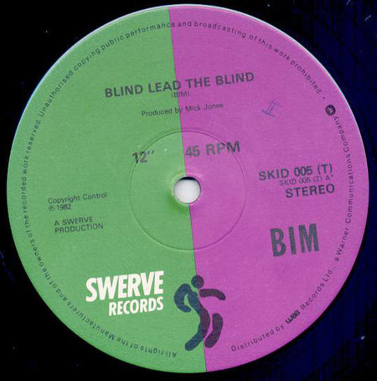 Bim - Blind Lead The Blind - Used Vinyl Record 12"