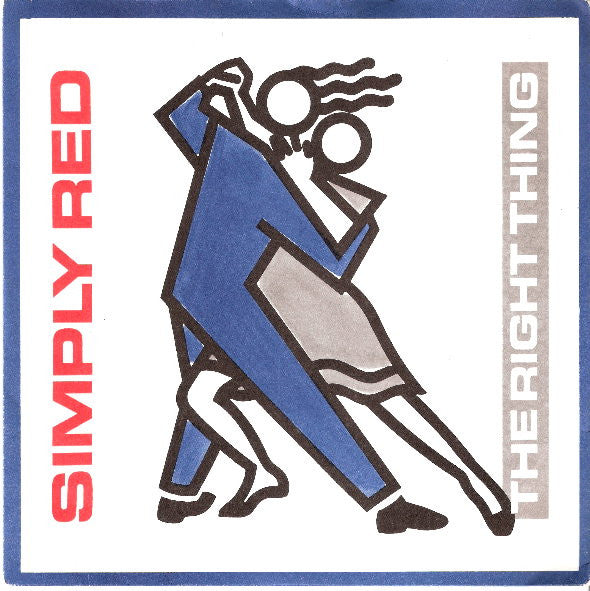 Simply Red - Right Thing - Used Vinyl Record 7"