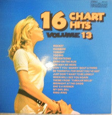 Unknown Artist - 16 Chart Hits Volume 13 - Used Vinyl Record