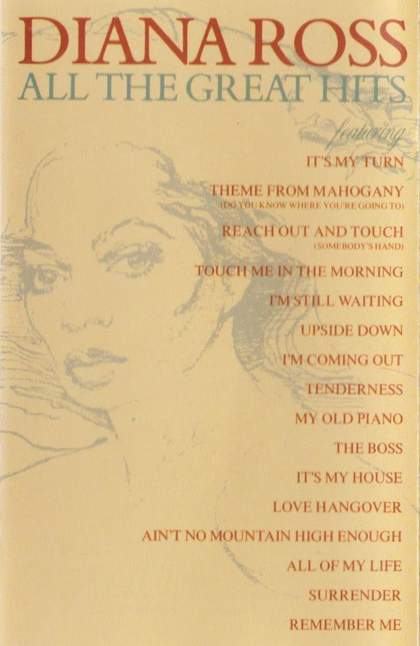 Diana Ross - All The Great Hits - Used Cassette