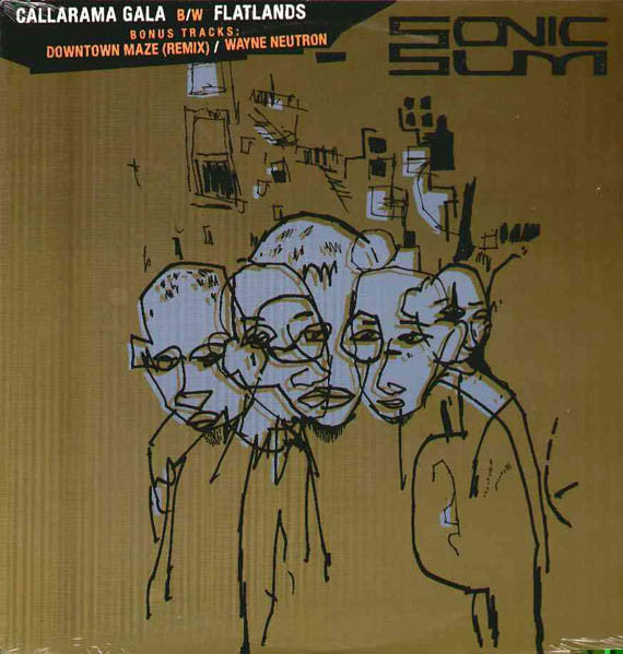 Sonic Sum - Callarama Gala B/W Flatlands - Used Vinyl Record 12"