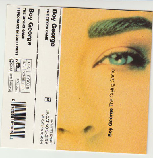 Boy George - Crying Game - Used Cassette