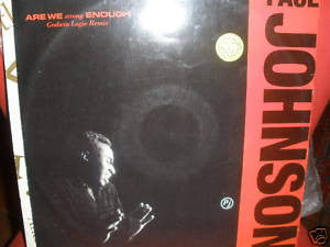 Paul Johnson - Are We Strong Enough - Used Vinyl Record 12"