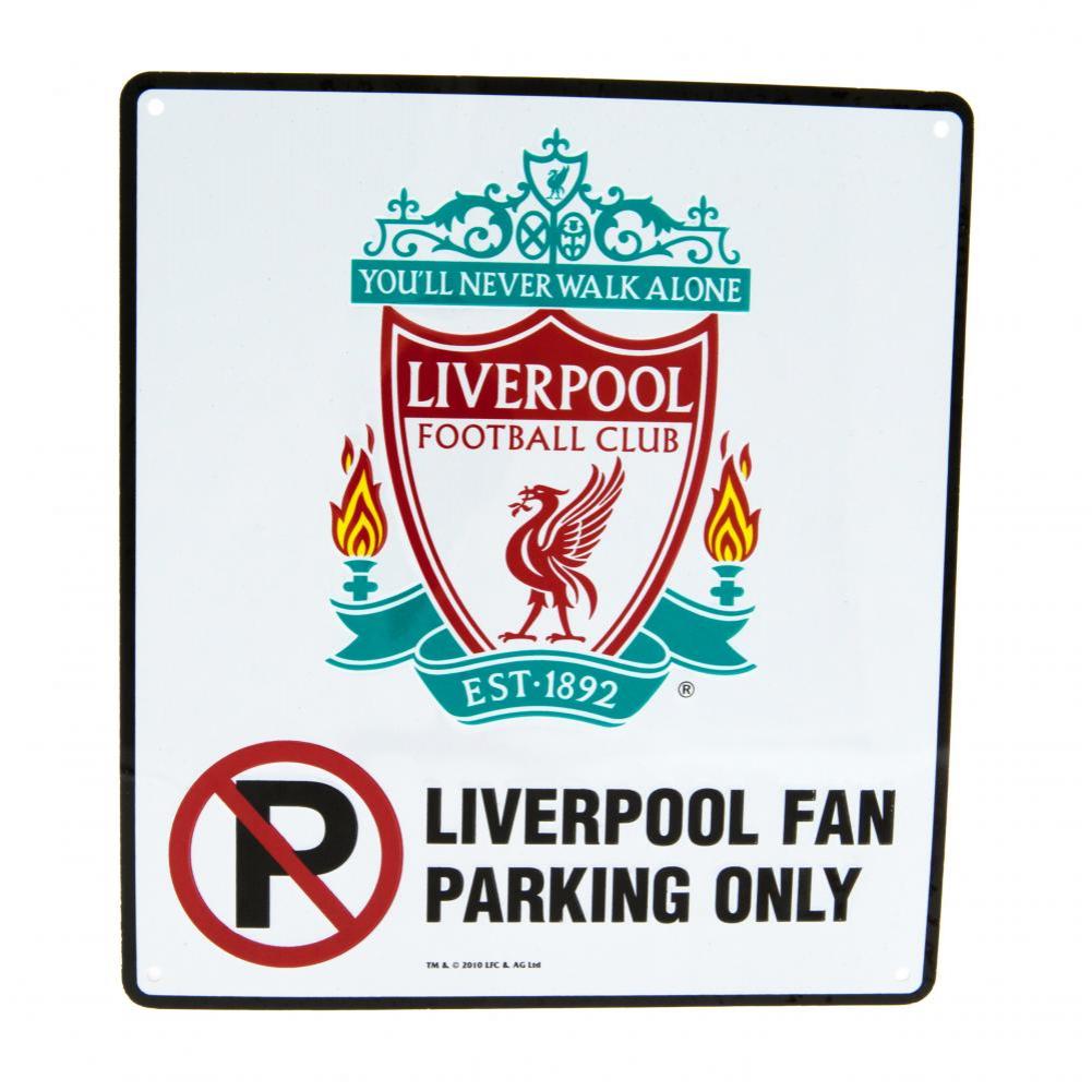 Liverpool FC - No Parking Sign - New Metal Signs