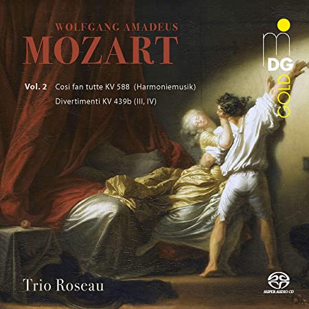 TRIO ROSEAU - MOZART WIND MUSIC ARRANGMENTS - CD