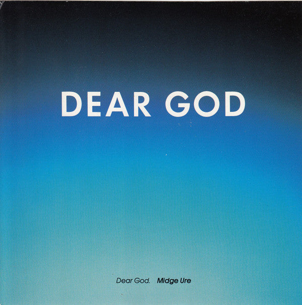 Midge Ure - Dear God - Used Vinyl Record 7"