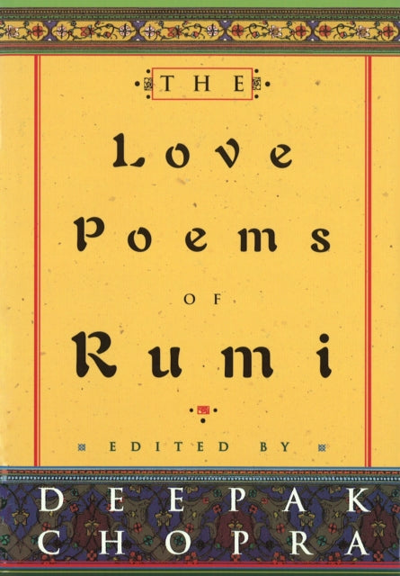 Deepak M.D. Chopra - Love Poems Of Rumi - Hardback