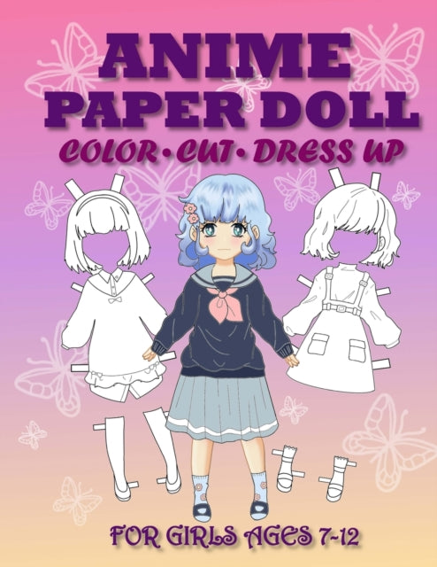 Albeni - Anime Paper Doll for Girls Ages 7-12 - New paperback or softb