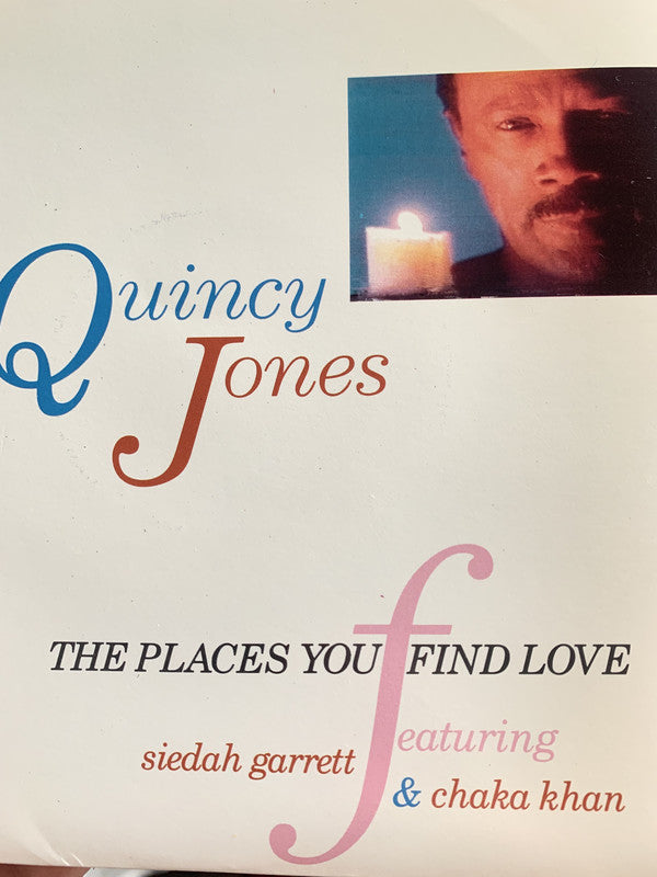 Quincy Jones - Places You Find Love - Used Vinyl Record 7"