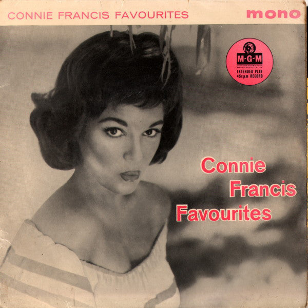 Connie Francis - Favourites - Used Vinyl Record 7"
