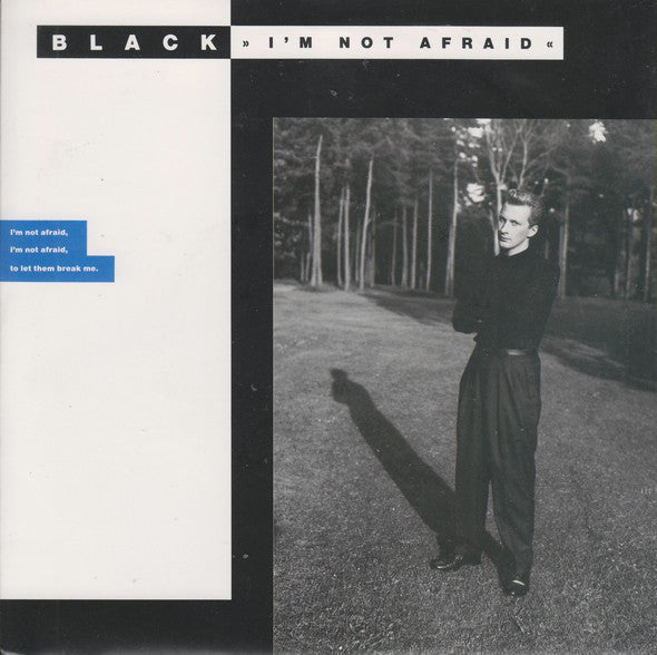 Black - I'm Not Afraid - Used Vinyl Record 7"