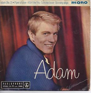Adam Faith - Adam No. 2 - Used Vinyl Record 7"