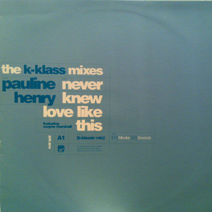Pauline Henry - Never Knew Love Like This - Used Vinyl Recor