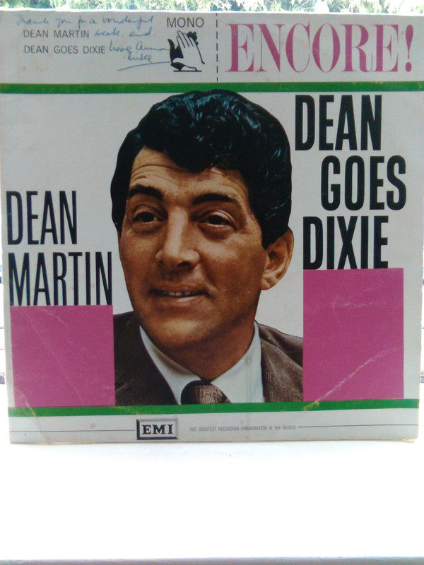 Dean Martin - Dean Goes Dixie - Used Vinyl Record