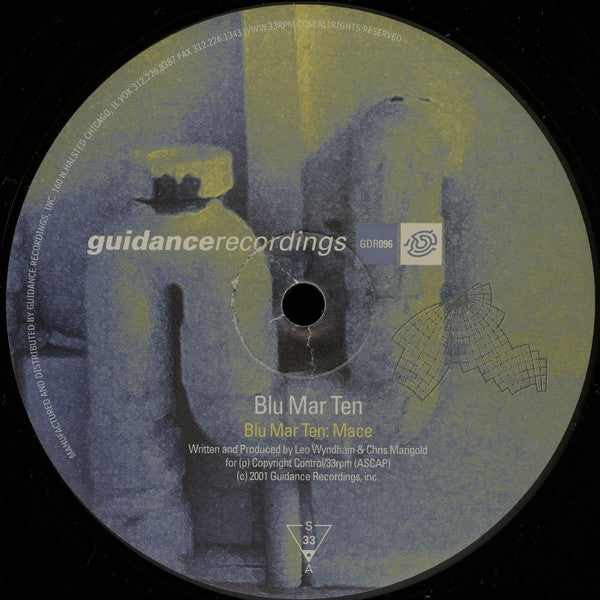 Blu Mar Ten - Mace / Black Thanx (16B Mix) - Used Vinyl Record 12"
