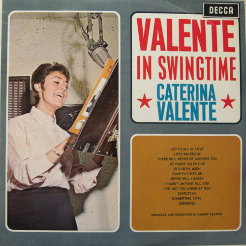 Caterina Valente - Valente In Swingtime - Used Vinyl Record