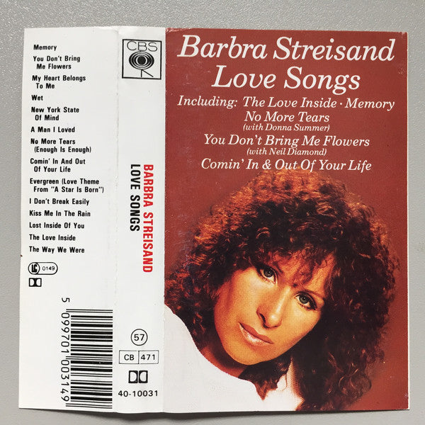 Barbra Streisand - Love Songs - Used Cassette