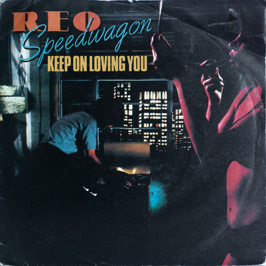 REO Speedwagon - Keep On Loving You - Used Vinyl Record 7"