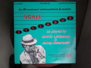 David Liebman - Scale Syllabus By  And - Used Vinyl Record