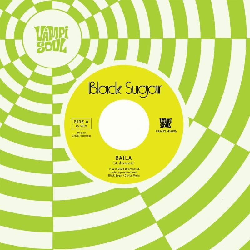 BLACK SUGAR - BAILA - Vinyl Record 7