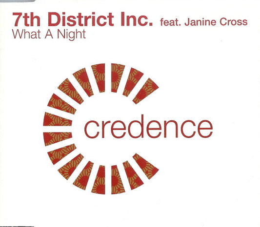 7th District Inc. - What A Night - Used CD