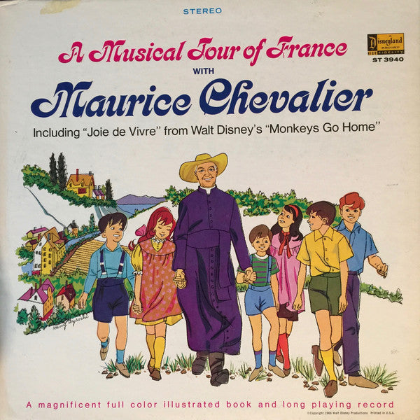 Maurice Chevalier - A Musical Tour Of France With - Used Vinyl Record