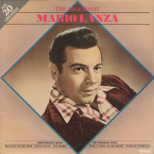 Mario Lanza - Legendary - Used Vinyl Record