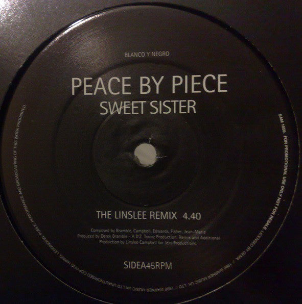 Peace By Piece - Sweet Sister - Used Vinyl Record 12"