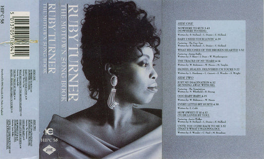 Ruby Turner - Motown Song Book - Used Cassette