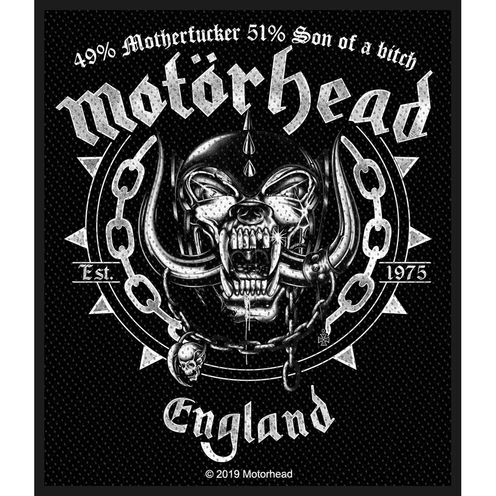 MOTORHEAD - BALL & CHAIN () - Patch - PHM - Standard