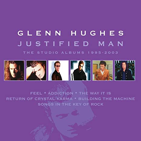 GLENN HUGHES - JUSTIFIED MAN ~ THE STUDIO ALB - CD